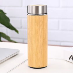 Bamboo thermos